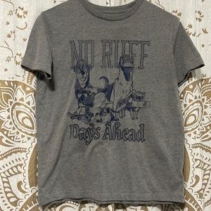 Old Navy Graphic Tee Grey Youth XL